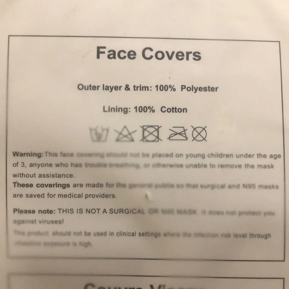Stars and dreamers New! 5 pack face masks